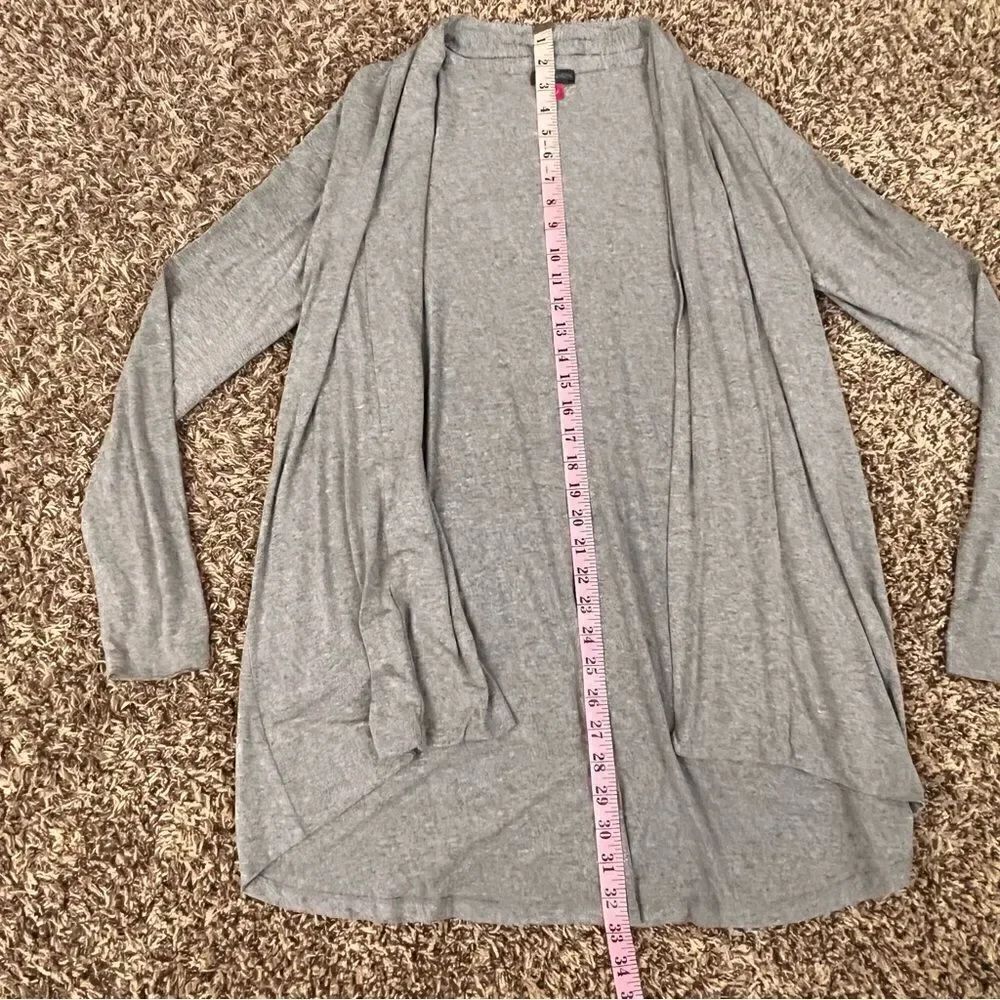 Vince Camuto High Low Open Front Cardigan, S - Picture 5 of 6